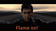 Ghost Rider Nicholas Cage Flame On GIF