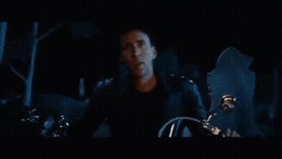 Ghost Rider Riding Motorcycle GIF