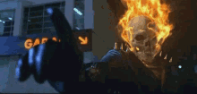 Ghost Rider Saying No GIF