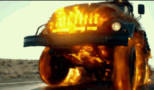 Ghost Rider Truck On Fire GIF