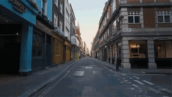 Ghost Town With Empty Streets GIF