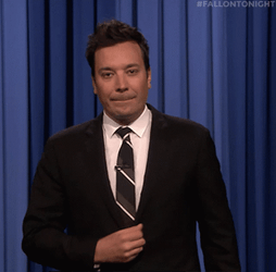 Ghosted Jimmy Fallon GIF