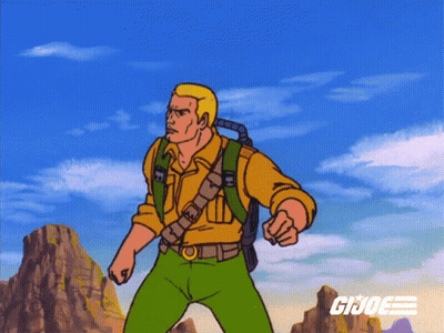 Gi Joe Soldiers Running GIF