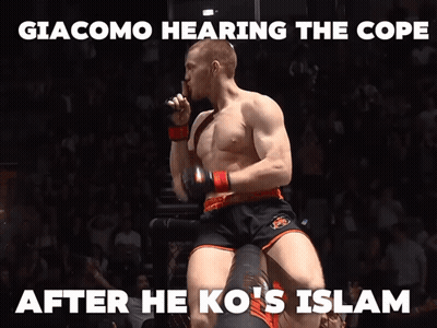 Giacomo Hearing Cope After KO GIF