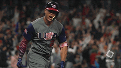 Giancarlo Stanton 2017 World Baseball Classic GIF
