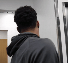 Giannis Antetokounmpo Head Turn GIF
