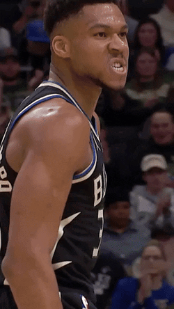 Giannis Antetokounmpo Sharp Shooter GIF