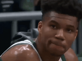 Giannis Antetokounmpo Thinking Deep GIF