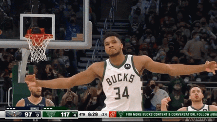 Giannis Antetokounmpo Winner GIF