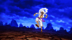 Giant Luffy Vs Kaido GIF