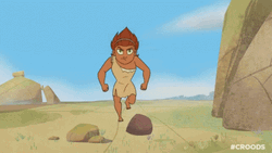 Giantess Kick Rocks Fail The Croods GIF