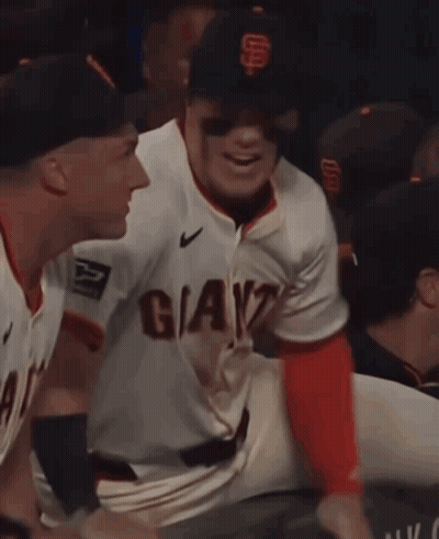 Giants Baseball Player Talking GIF