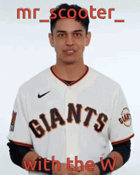 Giants Mr Scooter Mauricio Dubon GIF