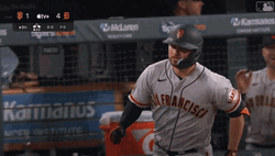 Giants Patrick Bailey First Home Run GIF