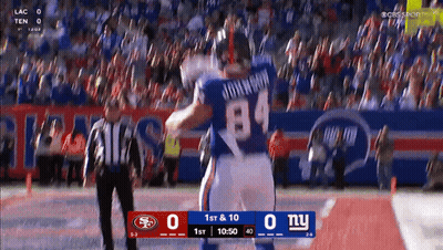 Giants Vs 49Ers Football Game GIF