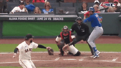 Giants Vs Cubs Baseball Game On Fox GIF