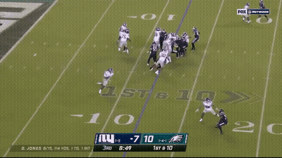 Giants Vs Eagles Football Game GIF