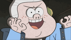 Gideon Gleeful Evil Laugh GIF