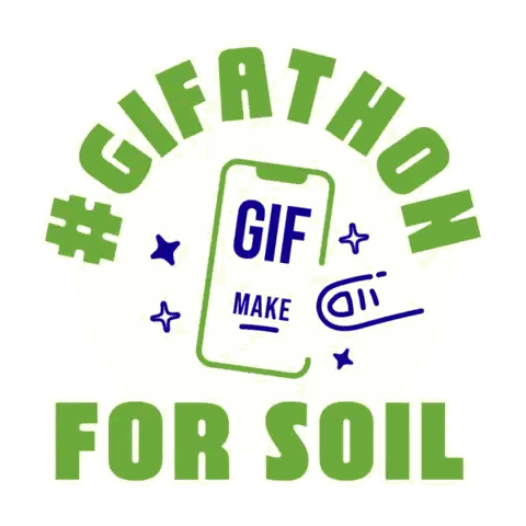 Gifathon Soil Logo With Cell Phone Sticker