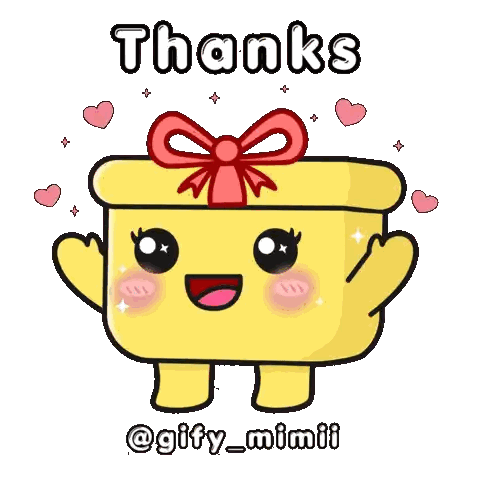 Gift Box Thanks @Gity_mimii Sticker