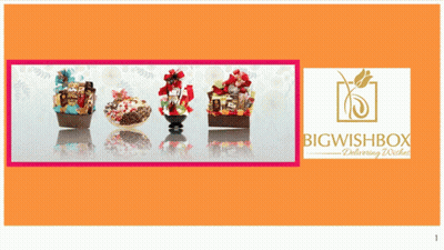 Gift Box With Merry Christmas Bow On Another Box GIF