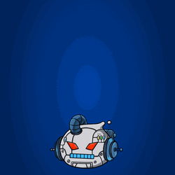 Gigachad Meme Bulky Robot GIF