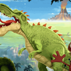 Gigantosaurus Dinosaur Roar GIF