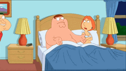 Giggity Quagmire Disturbs Peter GIF