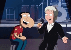 Giggity Quagmire Duet On Stage GIF