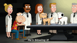 Giggity Quagmire's Dog Blowing It GIF