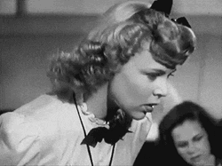 Giggle 1950S Shy Laughing Woman GIF