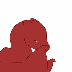Giggle Cute Red Dragon Chuckle GIF