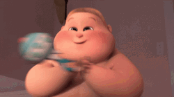 Giggling Jimbo Boss Baby GIF