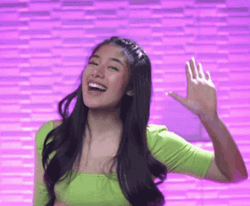 Gigi DeLana Present Filipina Singer GIF