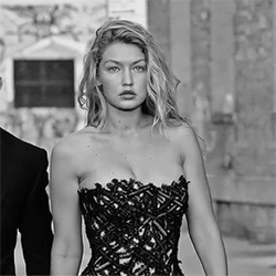 Gigi Hadid Catwalk Fashion GIF