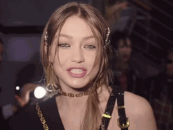 Gigi Hadid Exclusive Interview GIF