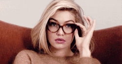 Gigi Hadid Interested GIF