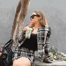 Gigi Hadid Stylish Outfit GIF
