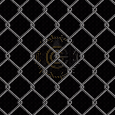 Gijlag Token Logo With Chain Link Fence GIF