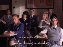 Gilmore Girls Roll Call GIF