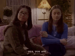 Gilmore Girls Yes You Are GIF