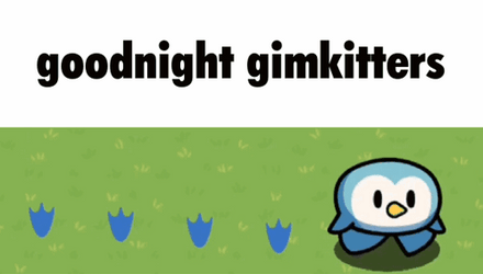 Gimkit Harold Character Running GIF