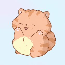 Ginger Cute Cat Animated GIF