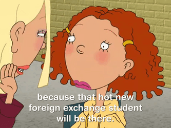 Ginger Foutley Hot New Student GIF