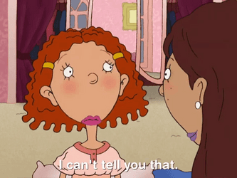 Ginger Foutley I Can't Tell You That GIF
