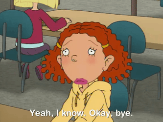 Ginger Foutley I Know Okay, Bye GIF