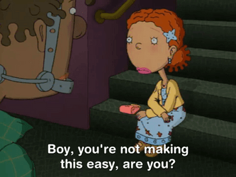 Ginger Foutley Not Making This Easy GIF