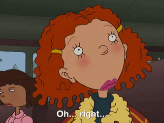 Ginger Foutley Oh Right GIF