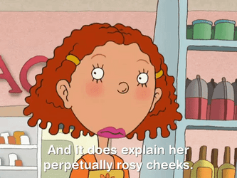 Ginger Foutley Rosy Cheeks GIF