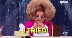 Ginger Minj I Tried Drag Race  GIF